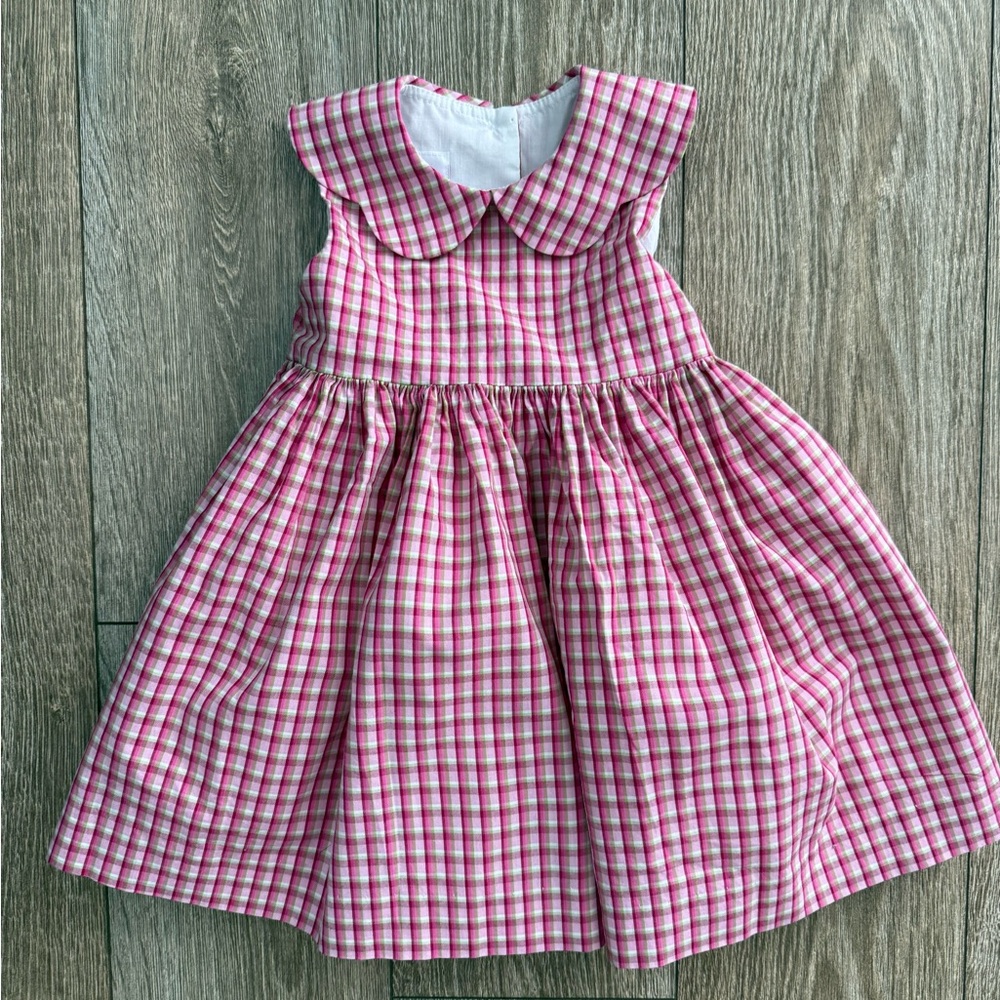 Baby Girl Peter Pan Collar Dress size 12M